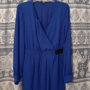 Women's Long Sleeve Royal Blue Dress...Like New!!